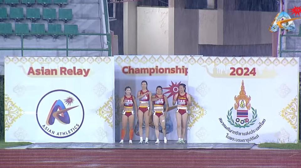 腾讯分分彩:接力亚锦赛豪雨大战中国女子4x100队夺冠 极端天气影响发挥葛曼棋缺阵