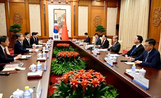 风暴平台登录：中韩外长在京会谈，韩媒：释放积极信号